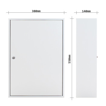 Rottner S200 skříňka na klíče šedá