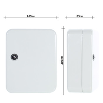 Rottner TS20 skříňka na klíče šedá