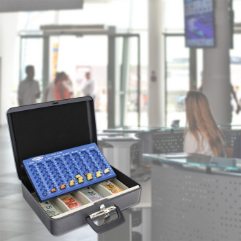 Rottner London kufříková europokladnička černá