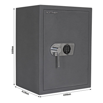 Rottner Toscana 65 EL nábytkový elektronický trezor antracit