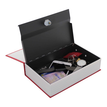 Rottner BookCase úschovná kazeta červená