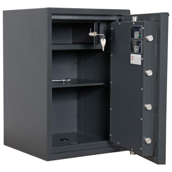 Rottner Atlas 65 EL EN-1 nábytkový ohnivzdorný elektronický trezor šedý