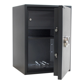 Rottner PowerSafe 600 IT EL nábytkový elektronický trezor černý