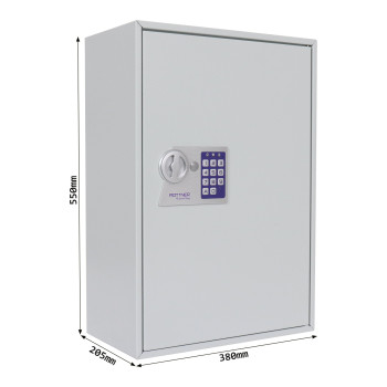 Rottner S300 EL skříňka na klíče šedá