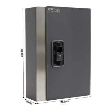 Rottner Key Pro 68 skříňka na klíče černá