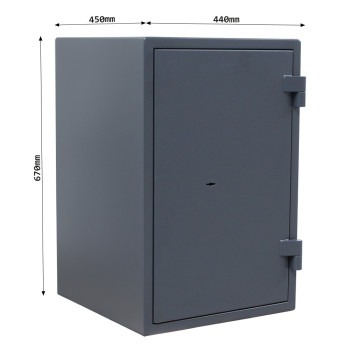 Rottner Fire Hero 65 ohnivzdorný nábytkový trezor antracit