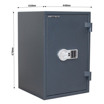 Rottner Fire Hero 65 EL ohnivzdorný elektronický trezor antracit