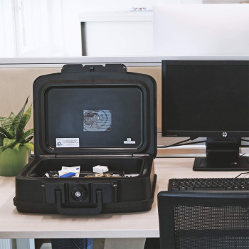 Rottner Fire Data 2 ohnivzdorný box černý