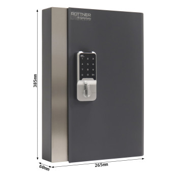 Rottner Key Home 24 skříňka na klíče černá