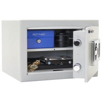 Rottner Fifty EL nábytkový elektronický trezor šedý