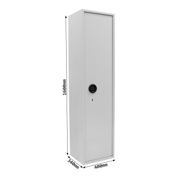 Rottner Yukon 8 S1, min 15RU skříň na zbraně světle šedá