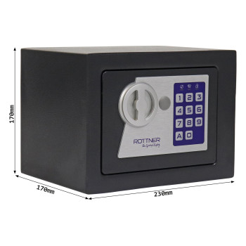 Rottner Jupiter 1 EL nábytkový elektronický sejf antracit