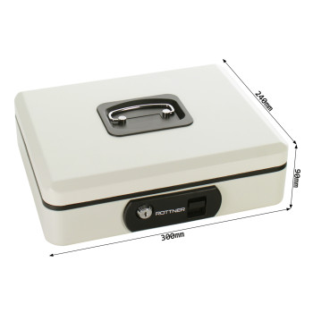 Rottner Pro Box 2 pokladnička bílá