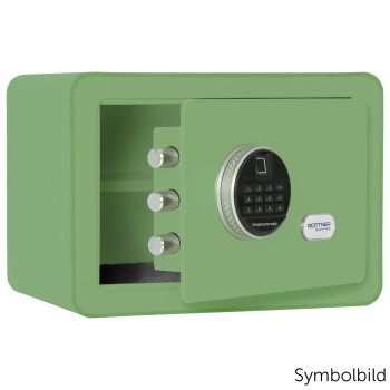 Rottner Vintage nábytkový elektronický sejf zelený