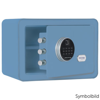 Rottner Vintage nábytkový elektronický sejf modrý