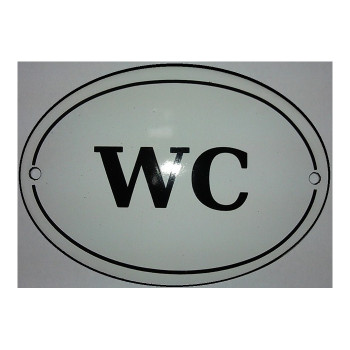 Smaltovaná cedule oválná...