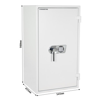 Rottner Fire Master 100 EL EN-2 Premium nábytkový ohnivzdorný trezor šedý