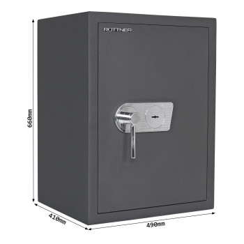 Rottner Toscana 65 nábytkový trezor antracit